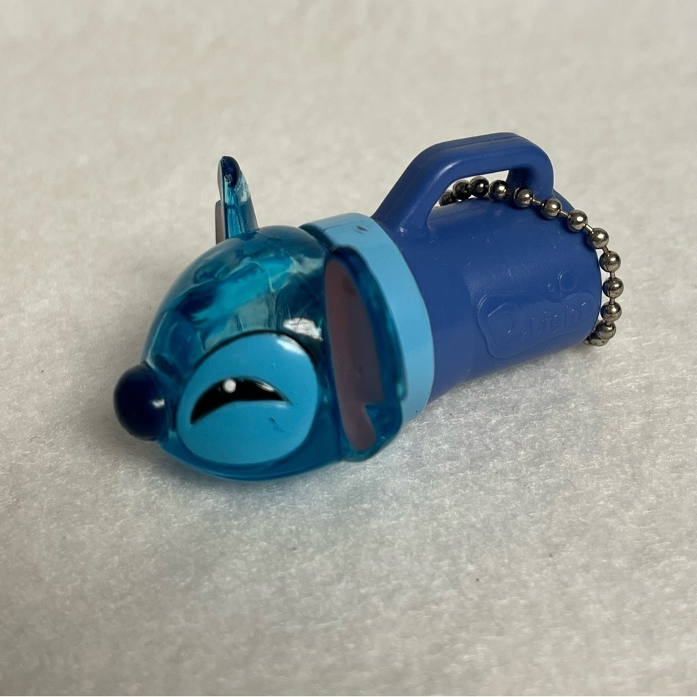 STITCH Mini Flashlight Keychain Tiny Charm Disney Japan - Picture 8 of 13